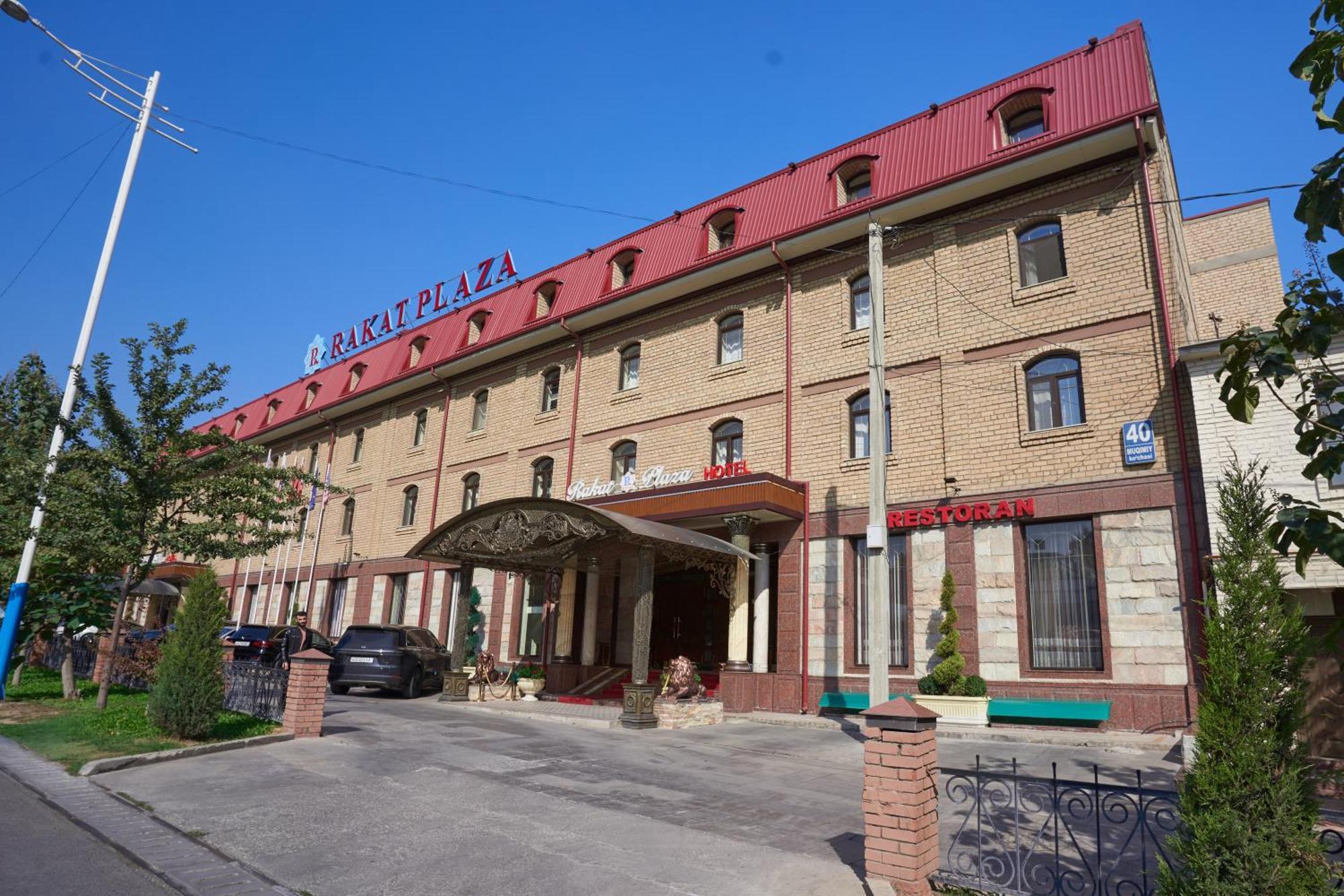 Rakat Plaza Hotell Tasjkent Exteriör bild